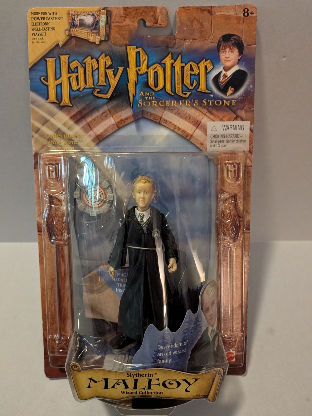 Warner Bros. Collectible Action Figure Backing Card - Black, Green, Gold